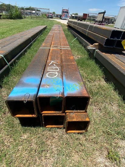 5" Square Tubing 1/4 6 Pcs @ 19'11" 119 ft.