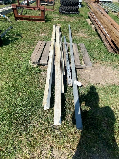 Pallet of Metal Trim