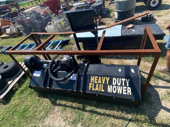 Quick attach Hydraulic Flail Mower