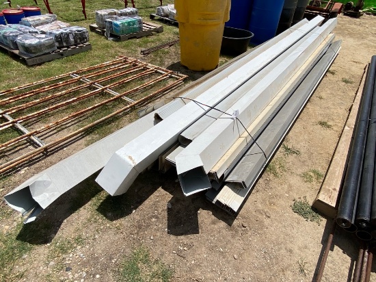 Pallet full of Gutters & Trim