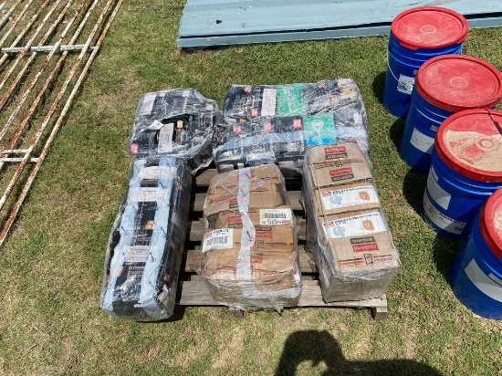 Pallet full of plywood clips