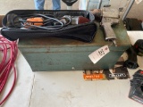 Ridgid Sander,Tool box with content