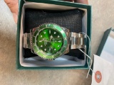 Rolex Replica Watch Green Face