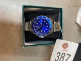 Rolex Replica Watch Blue Face