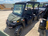 2015 Polaris Ranger 570 EFI 4x4 Crew 423 hrs Runs & operates has title slow title 2-3 weeks