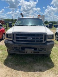 2003 Ford F550 Work Truck Air Compressor,Crane,Torch Bottle Hoses refuilt Transmission with 1 year w