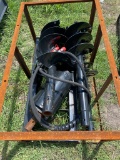 New Mower King SS Post Hole Digger with 3 bits