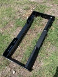 Heavy duty skid Steer Blank Plate