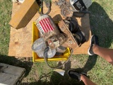 Hoist & Crate of Rollers