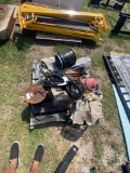 Pallet of New Semi Trailer Parts 8 Mud Flaps Brackets