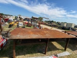 5x10 1/2 Plate with vise shop Table