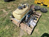 Spray Rig includes pump,nozzle,electrical connectious works