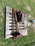 Pipe Stand with vise & belt sander