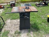 Sears/Craftsman 10 in Table Saw with new Blade