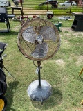 Shop Fan & 2 Saw Horses