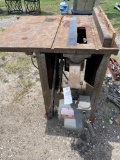 Davis & Wells industrial Table Single face saw
