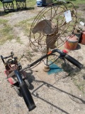 Honda Tiller & Shop Fan