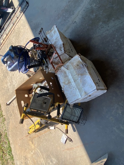 Joice Hanger,lights,Airless paint sprayer,epoxy