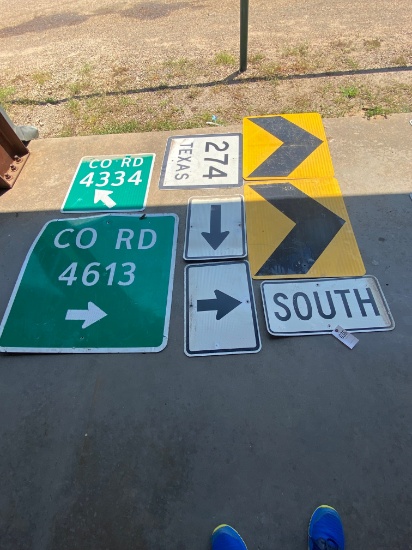 Bundle of Street Signs