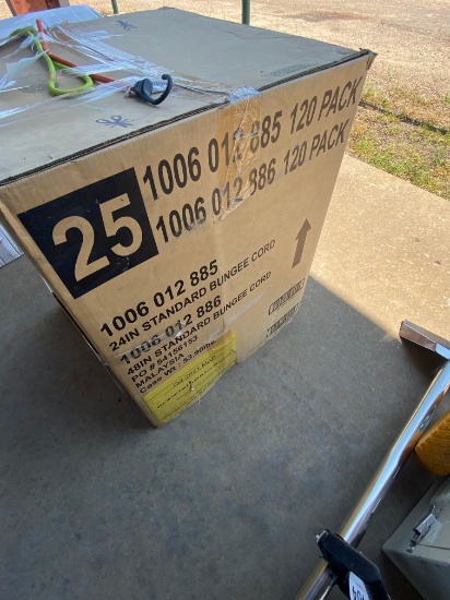 Box Full of Bungee Cords 240 Total