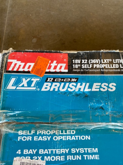 Makita 18V Self Propell Mower Battery & Charger