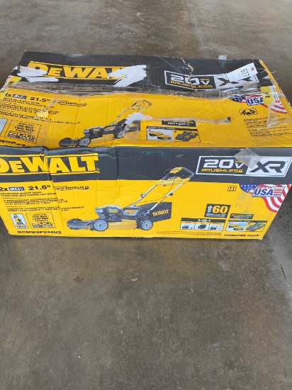 Dewalt 21.5" Mower 20V Battery & Charger