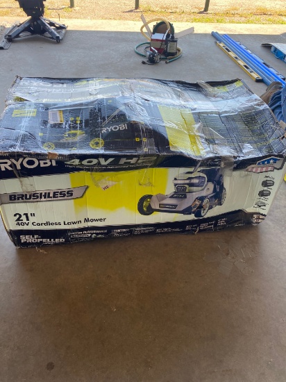 Ryobi 40 V 21" Push Mower Battery & Charger