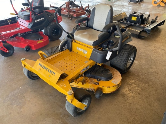 Raptor SD 54" Zero Turn Mower Kawasaki motor runs & operates