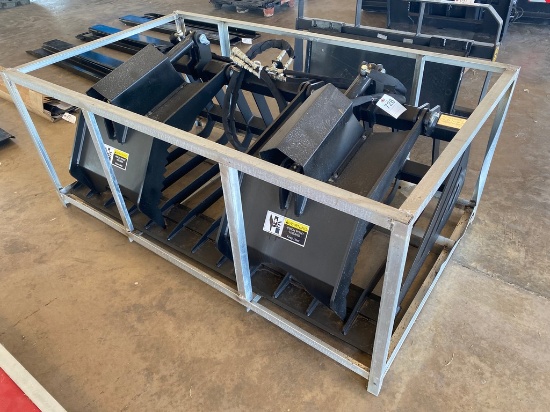72" Quick Attach Grapple Bucket