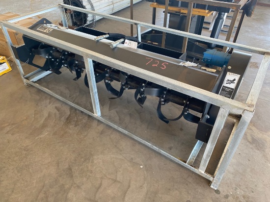 72" Quick attach tiller
