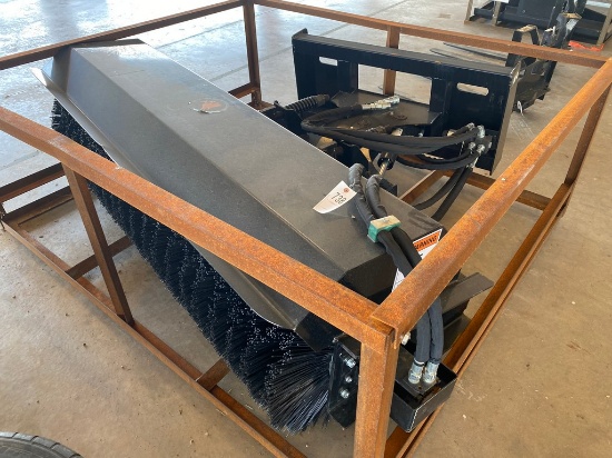 Wolverine quick attach 86" Angle Broom