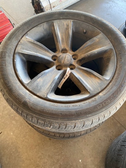 4-18" Dodge Charger Wheels