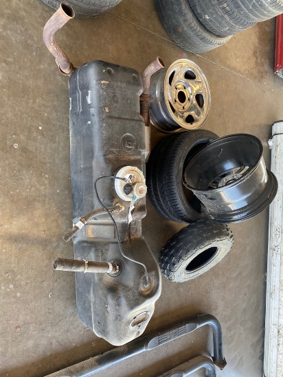 18" rim & tire,Ford Rim & ATV Tire,Fue tank