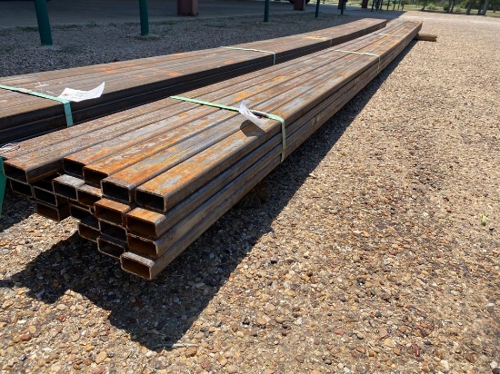 1x2 Rec Tubing 11 ga. 24pc @ 20' 480 feet