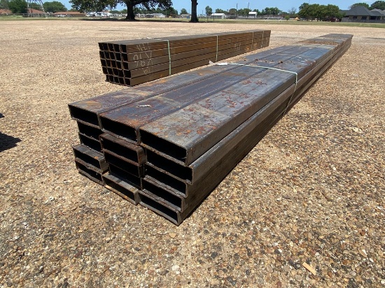 2x6 Rec tubing 11 ga 15 pcs@20' 300 feet