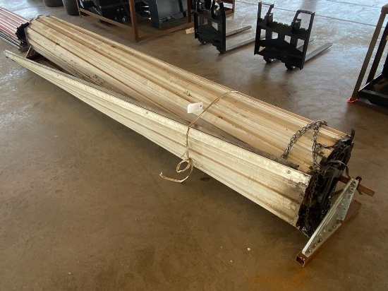 12x12 Roll up door No tracks White