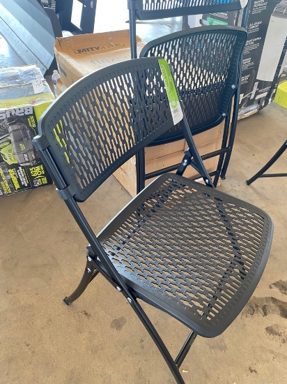 Light Folding Chairs 8 total