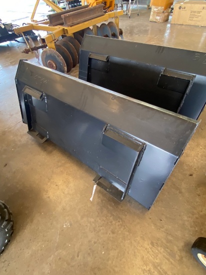 60 in bucket Skid Steer Attachment