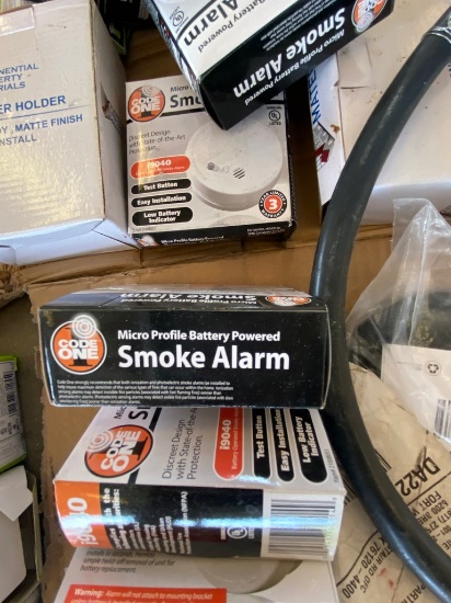 Bundle of 50 AMP Plugs,outlets,smoke alarms