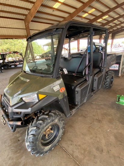 Polaris 570 Crew 4x4 424 hrs Runs & operates has title