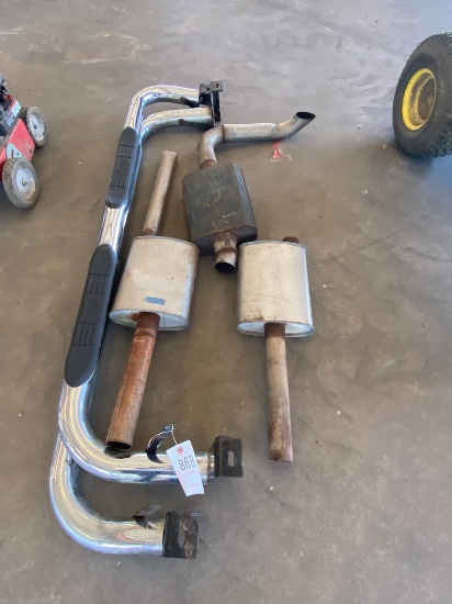 Westin Nerf Bars & 3 Mufflers