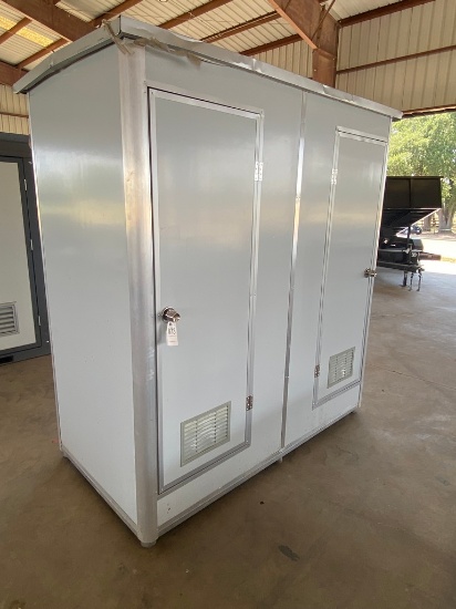 2 Stall Portable Restroom