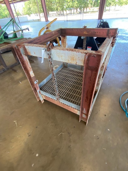 HD Forklift man lift Basket