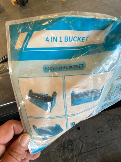 AGT 75" Quick attach 4 in 1 bucket