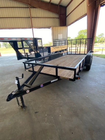 2023 C5 16' Utility trailer with Removable gate tandem 3500lb Axles