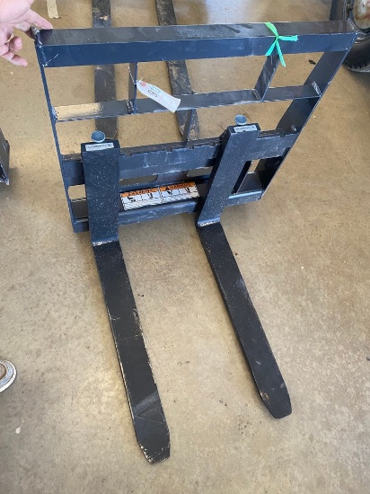 36" Quick Attach Pallet forks mini Skid Steer
