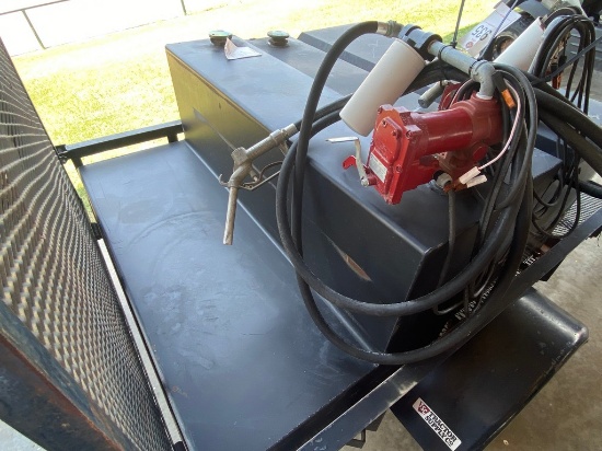 L Shape Diesel Tank with Pump