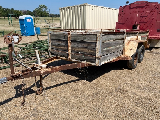 14ft. Utility trailer bill of Sale