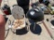 Metal chair,Weber grill