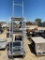 Roll away  alluminum Ladder Cart